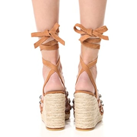 BNIB Alexander Wang Taylor Espadrille Wedges - Picture 3 of 12